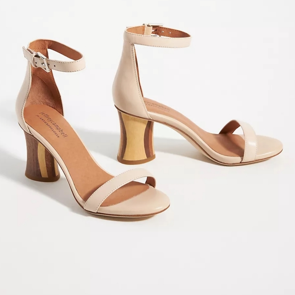 Jeffrey campbell X anthropologie heeled sandal
